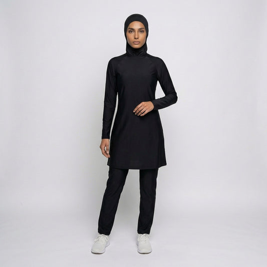 Women’s Full-Cover Gym Wear with Hijab
